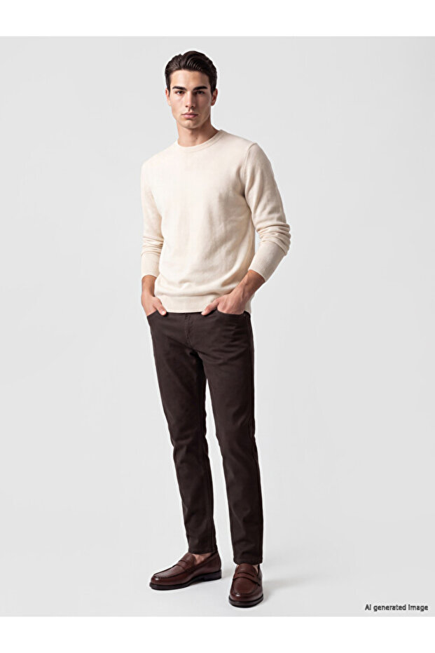 Esvab • Modern & Distinctive Slim Fit Gabardine Men's Chino Pants
