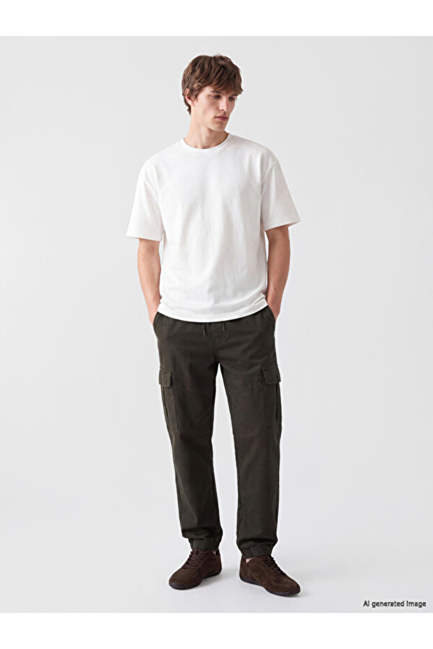 Standard Fit Gabardine Men's Cargo Pants for Style Enthusiasts from Uzg Store