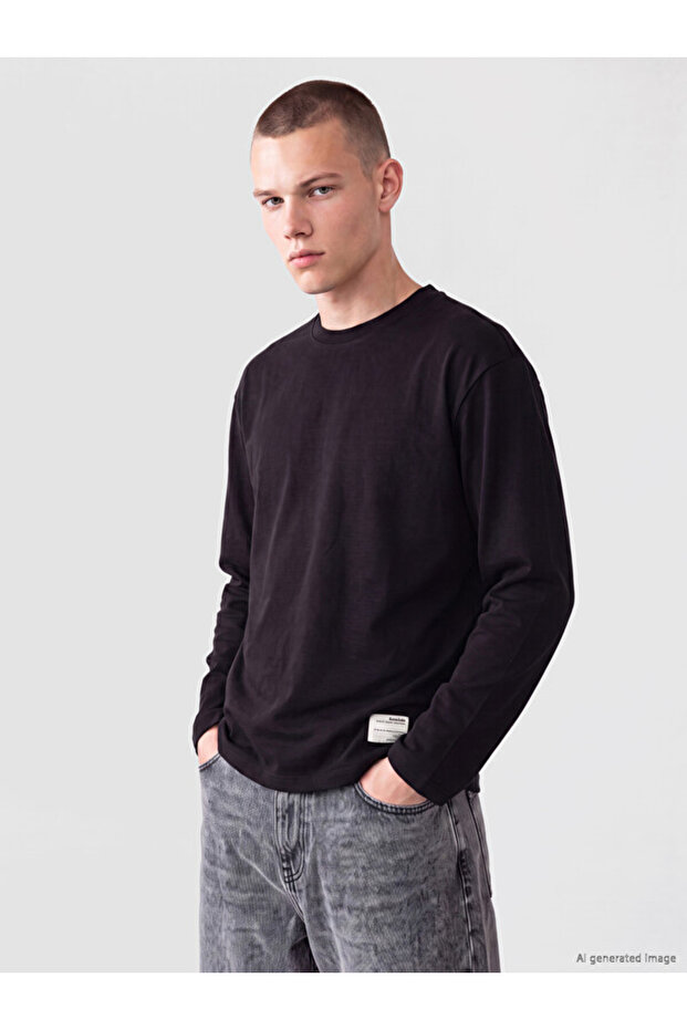 Esvab • Modern & Distinctive Zero Roba Collar Men's Sweatshirt