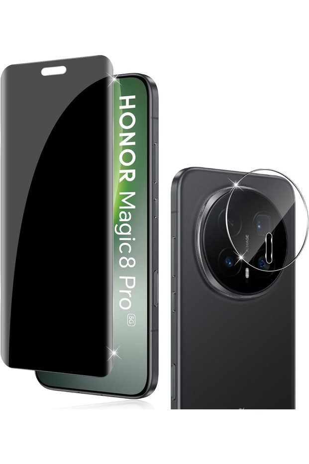 Honor Magic 8 Pro Ghost Screen Protector, Thin Gelatin Film Covers Curves Thin Gelatin - (Machine Cut)