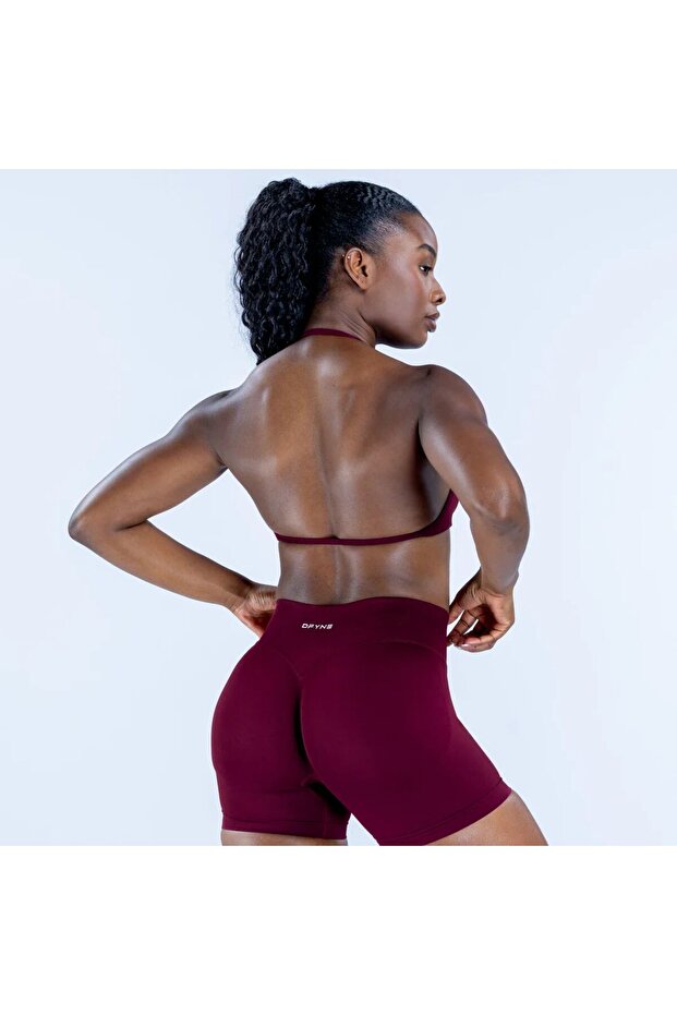 Morpho Impact Push-Up Drawstring Seamless Shorts