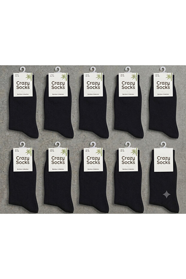 10 Pack Bamboo Seamless Men's Socks