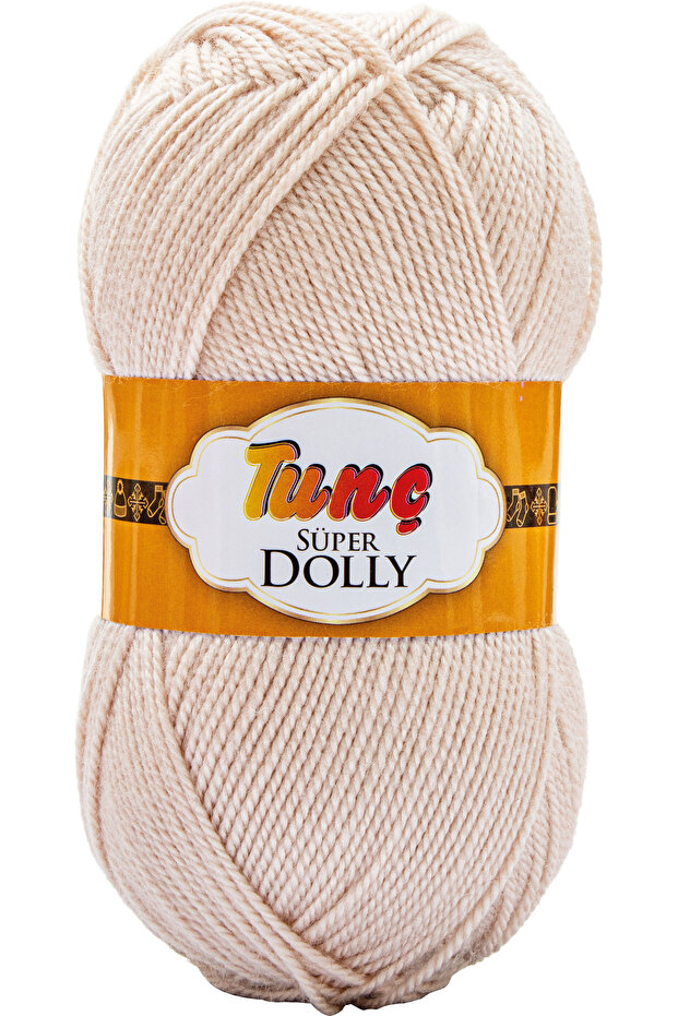 Super Dolly Booties Yarn 100 Gr 225 m - Powder Beige 309