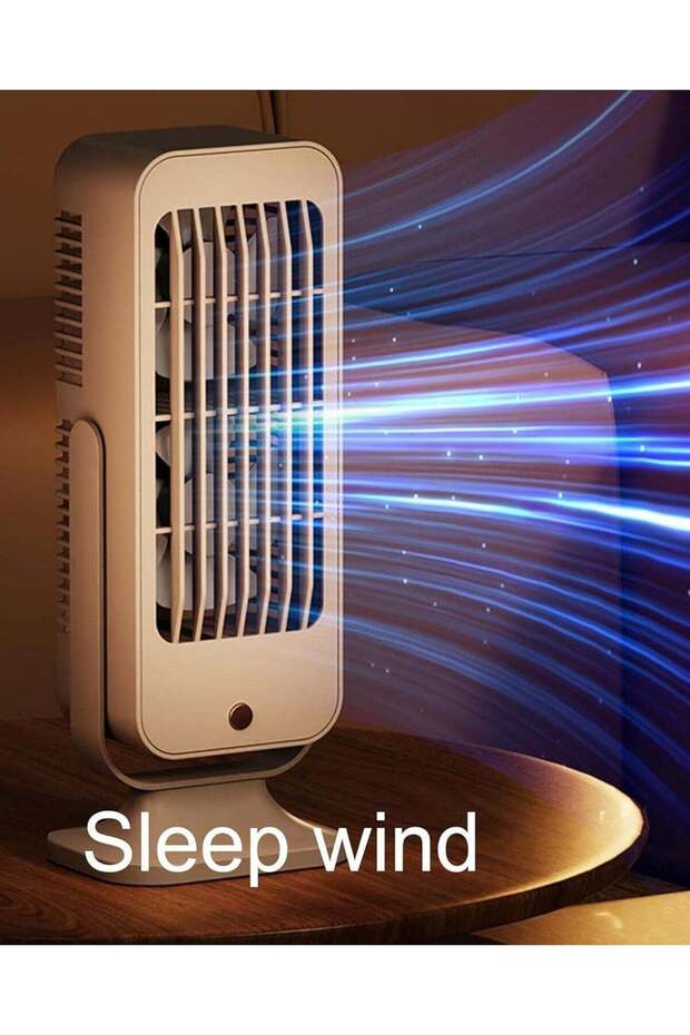 Rechargeable Mini Fan with 1200mAh Battery Perfect for Travel & Office