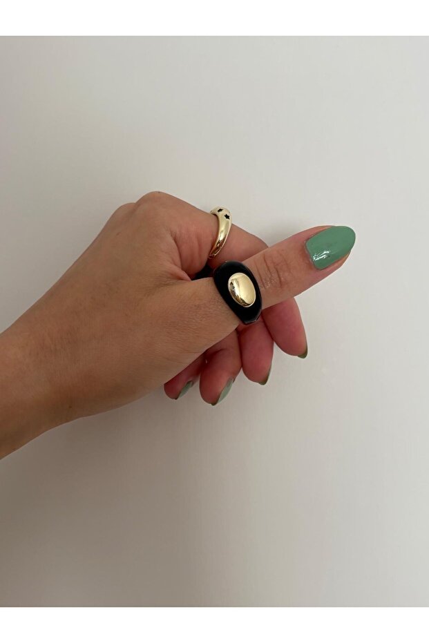 Black Gold Ring