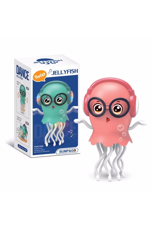 Red Kids Electric Dancing Octopus Toys Auto Sensing Avoiding Obstacles Crawling Electronic Magical D