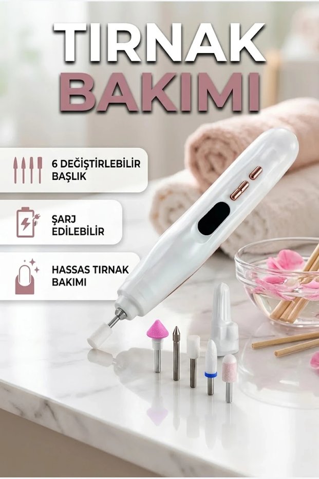 6-in-1 Multifunctional Nail Care Device – Shaping and Polishing