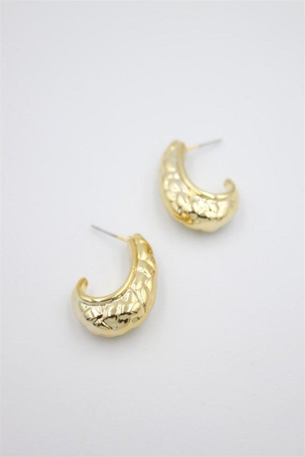 Glb-Stl41414 Drop Earrings - Gold