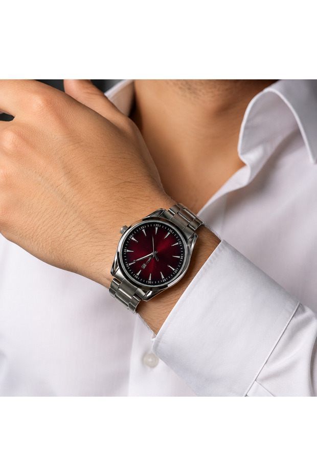 Bor Do Renk Watch with Steel Strap