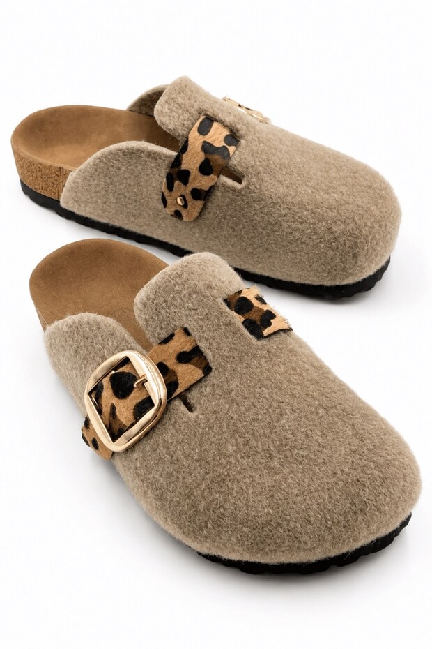 Tiva Women's Beige Orthopedic Sole Comfortable Fit Non-Slip Sole Soft Lightweight Daily Indoor Dowry Slippers