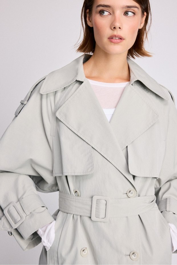 Oversize trençkot
