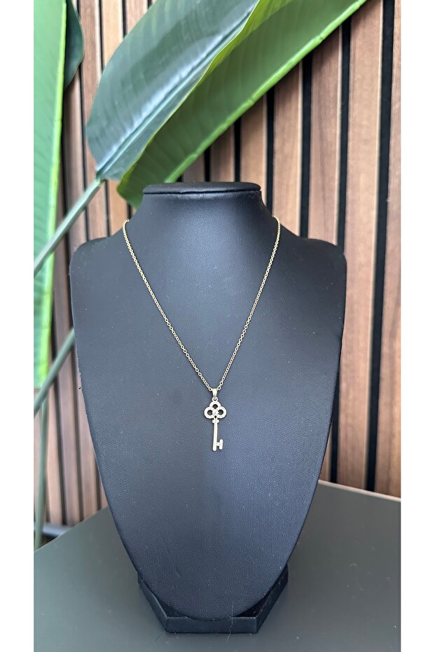 Jewelled Key Necklace