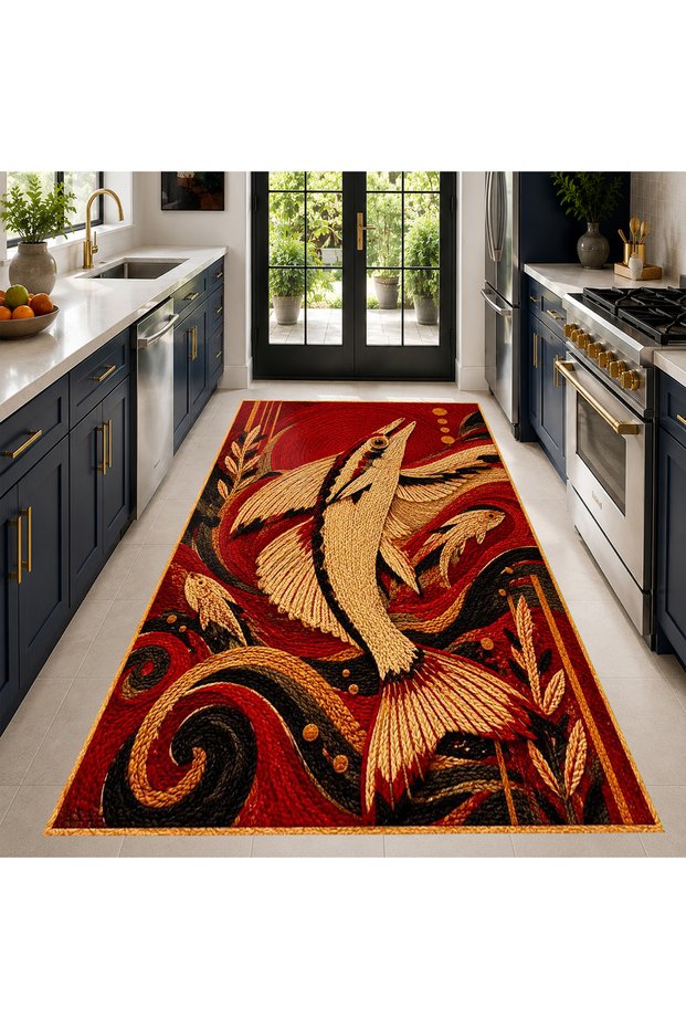 Sdt Nature Lovers Modern Woven Base Decorative Carpet Sdtamour4106