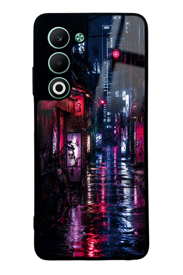Oppo A5 Electric Alley Design Glossy Phone Case