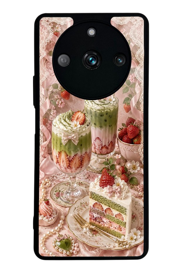 Realme 11 Pro Berry Matcha Dream Design Glossy Phone Case