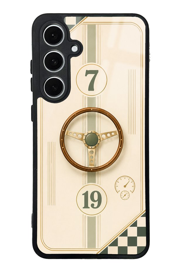 Samsung S24 Fe Classic Racer 7 Design Glossy Phone Case
