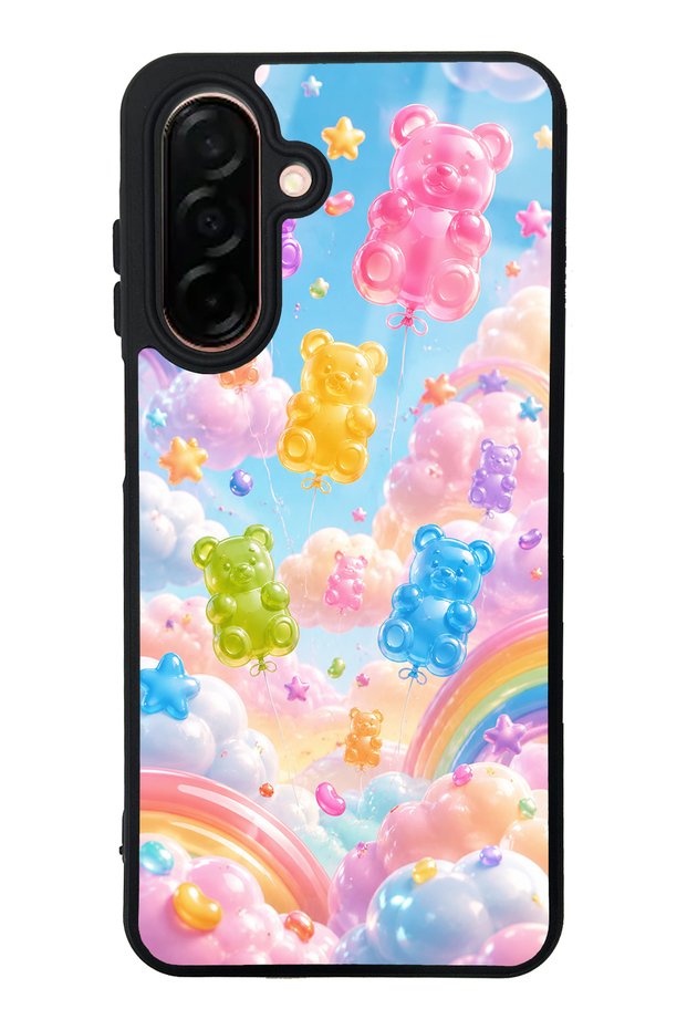 Samsung A26 Jelly Bear Sky Design Glossy Phone Case