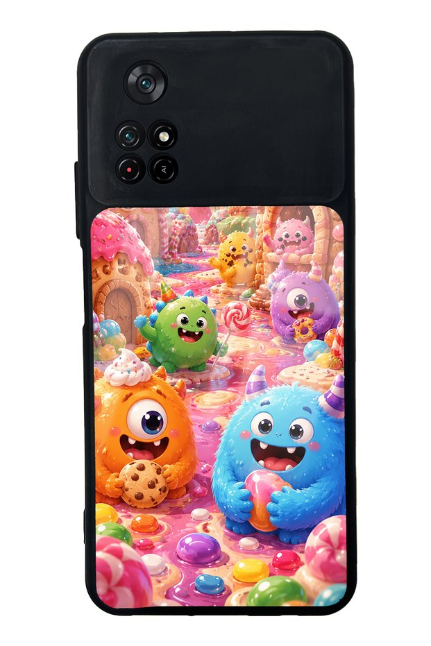 Xiaomi Poco M4 Pro Sugar Monster Town Design Glossy Phone Case