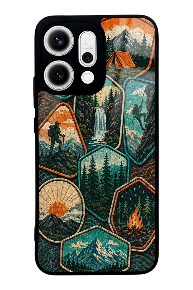 Oppo Reno 14 Wild Horizon Design Glossy Phone Case