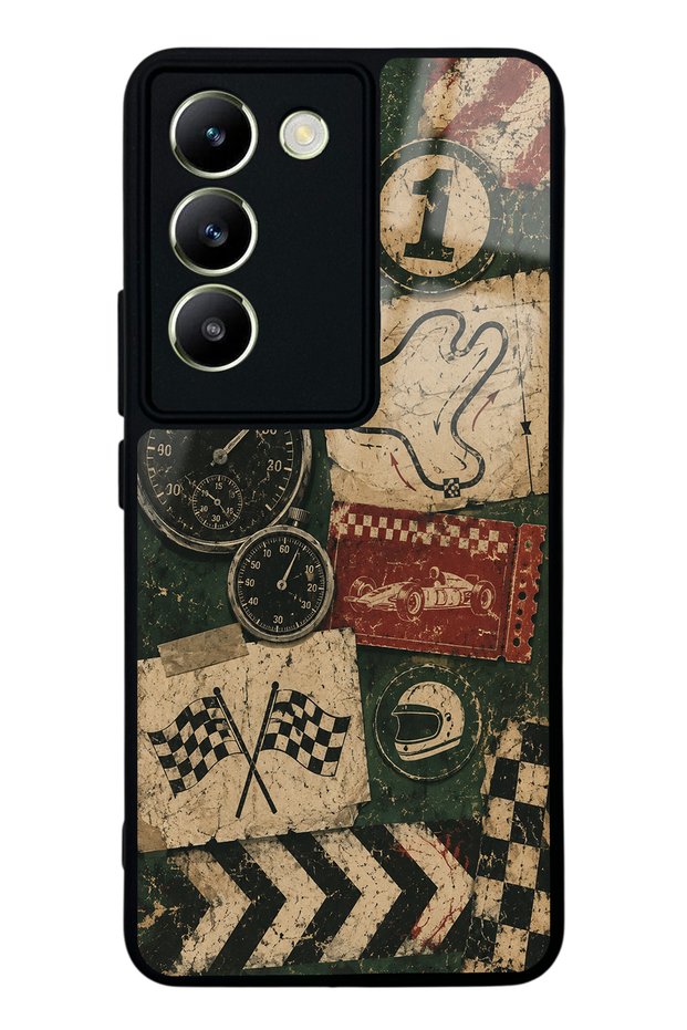 Vivo V30 Lite Heritage Track Club Design Glossy Phone Case