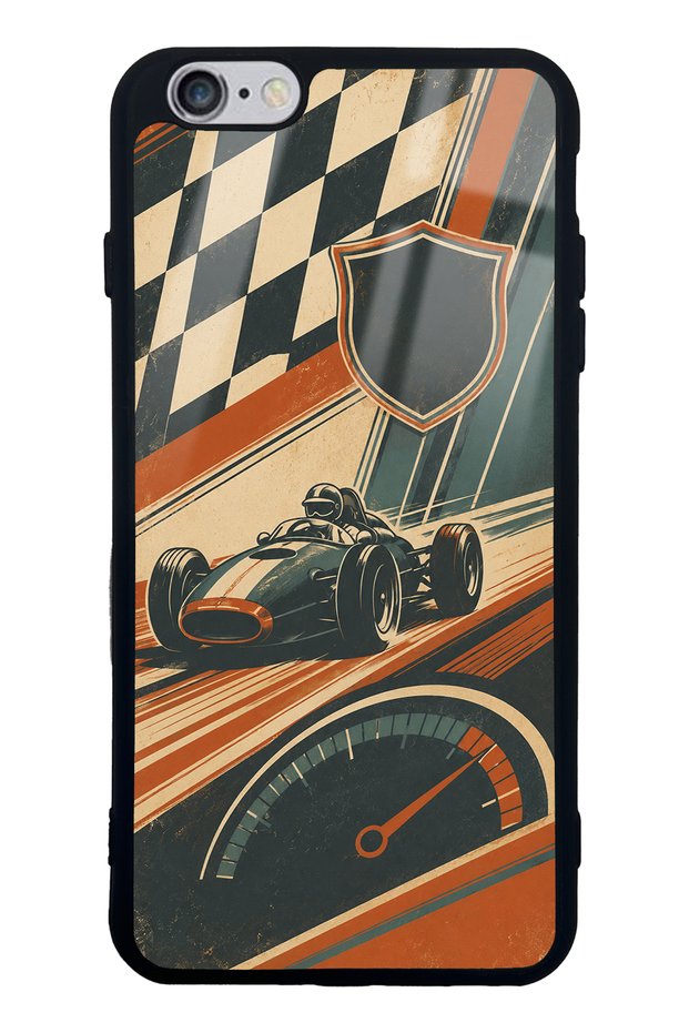 iPhone 6 Plus Heritage Racer Design Glossy Phone Case