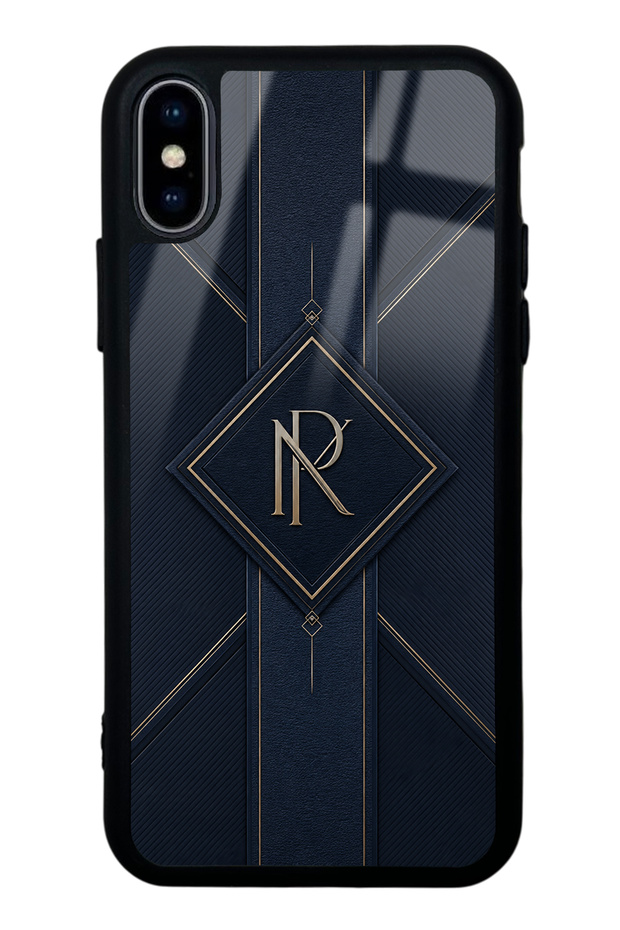 iPhone XS Max Midnight Prestige Design Glossy Phone Case