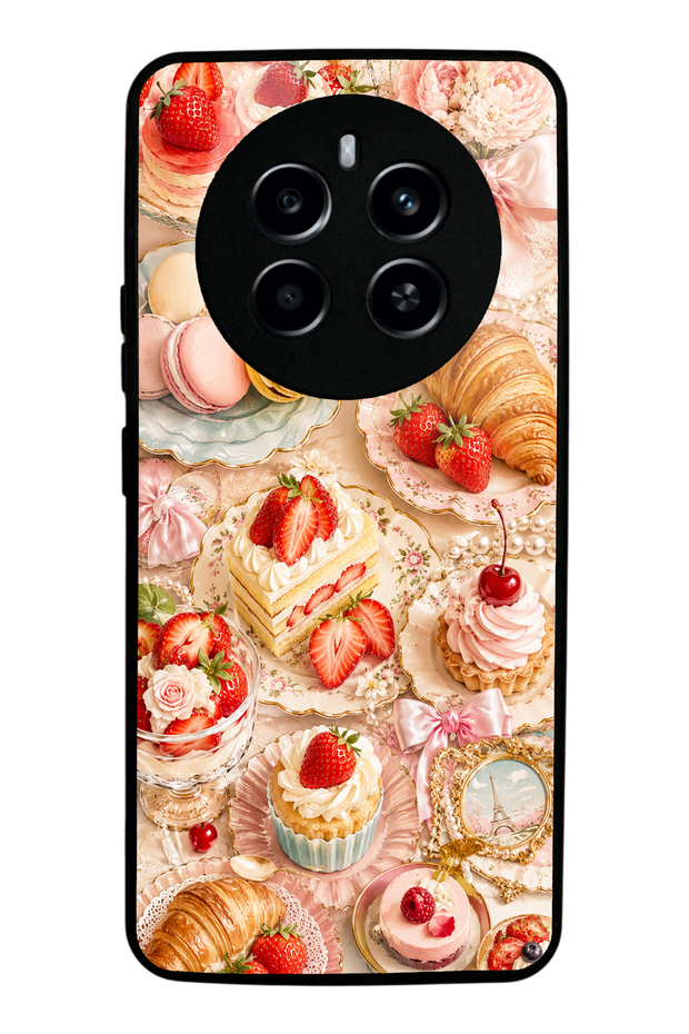 Realme 12 Pro Plus Paris Sweet Berry Design Glossy Phone Case
