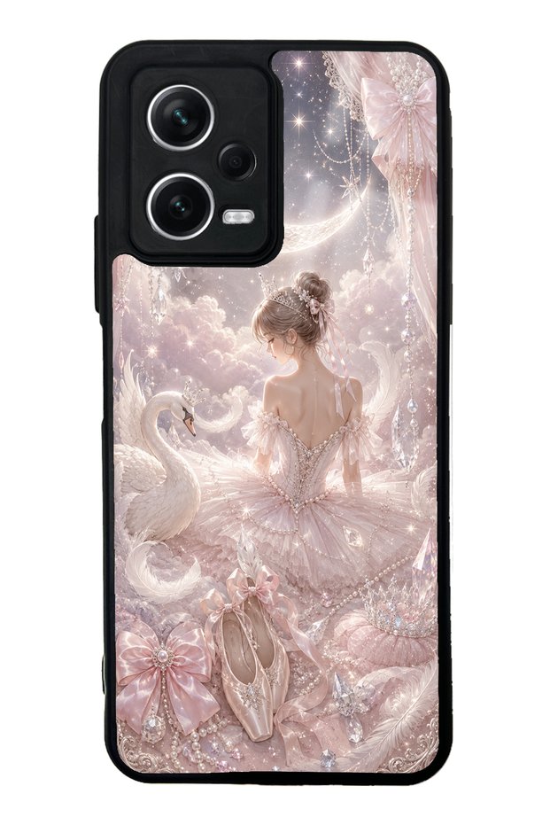 Xiaomi Redmi Note 12 5g Starlight Ballerina Design Glossy Phone Case