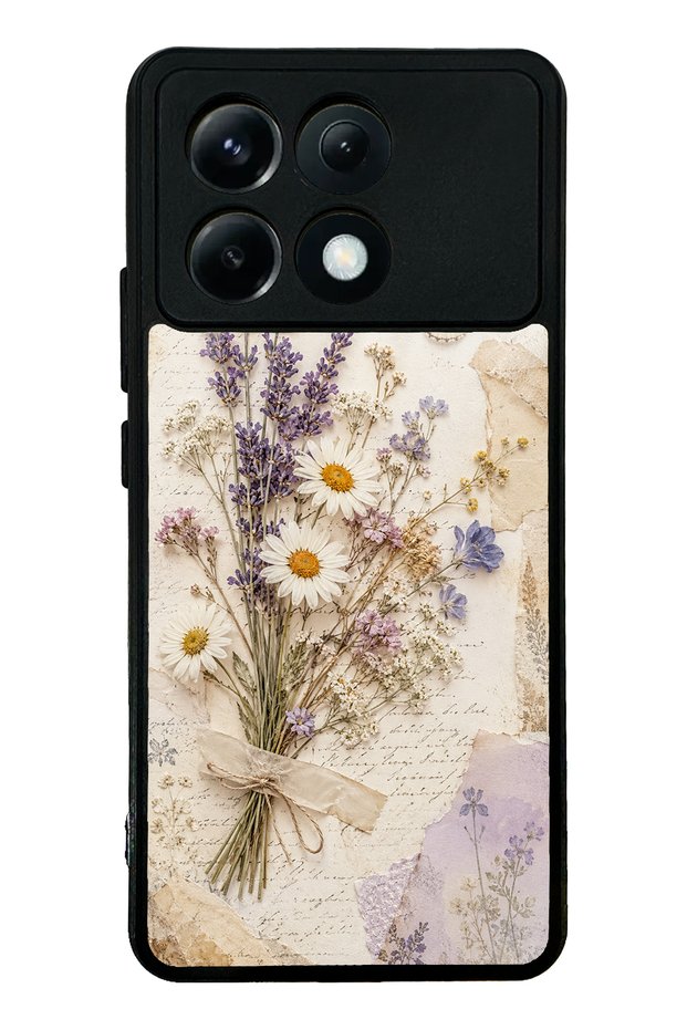 Xiaomi Poco X6 Pro Lavender Meadow Design Glossy Phone Case
