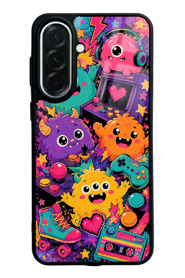 Samsung A37 Monster Game Club Design Glossy Phone Case