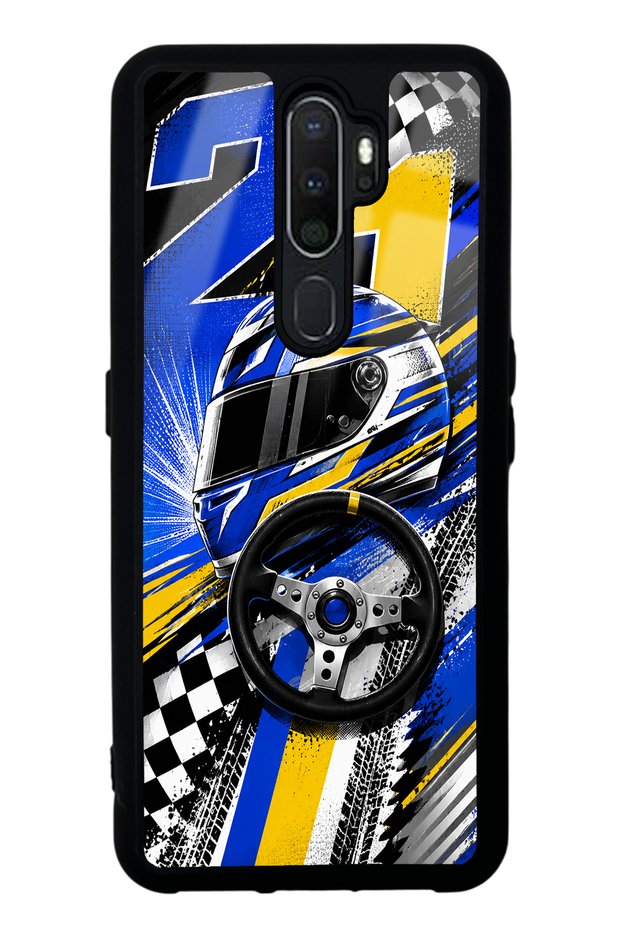 حافظة هاتف لامعة بتصميم Victory Lap لهاتف أوبو A5 2020