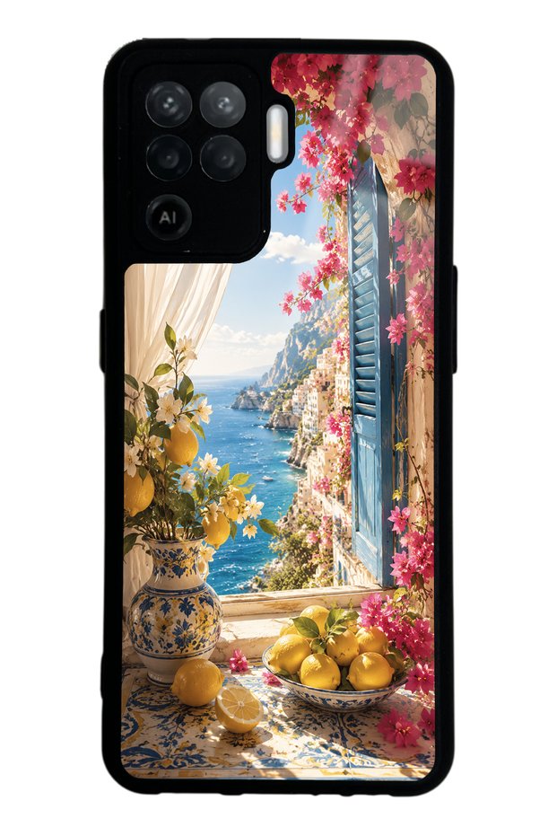 Oppo Reno 5 Lite Dolce Vita Amalfi Design Glossy Phone Case