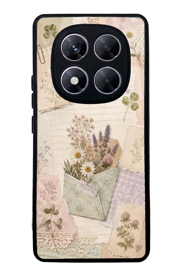 Xiaomi Redmi Note 14 Pro 5g Wildflower Diary Design Glossy Phone Case