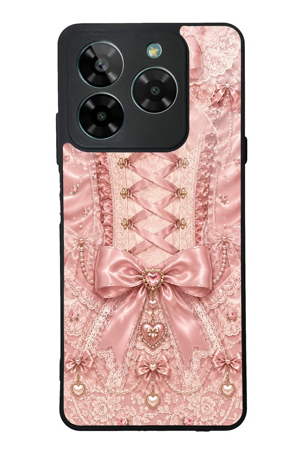 Gm Era 50 Pink Corset Coquette Design Glossy Phone Case