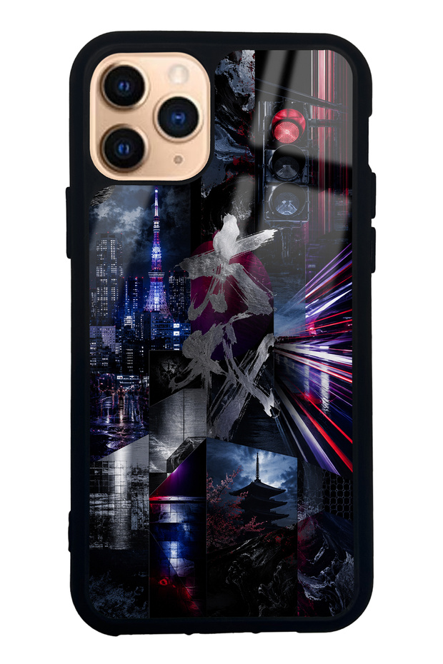 iPhone 11 Pro Tokyo Motion Design Glossy Phone Case