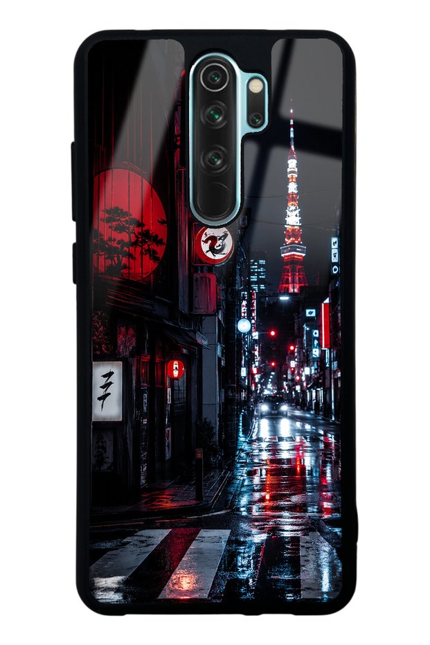 Xiaomi Redmi Note 8 Pro Midnight Tokyo Design Glossy Phone Case