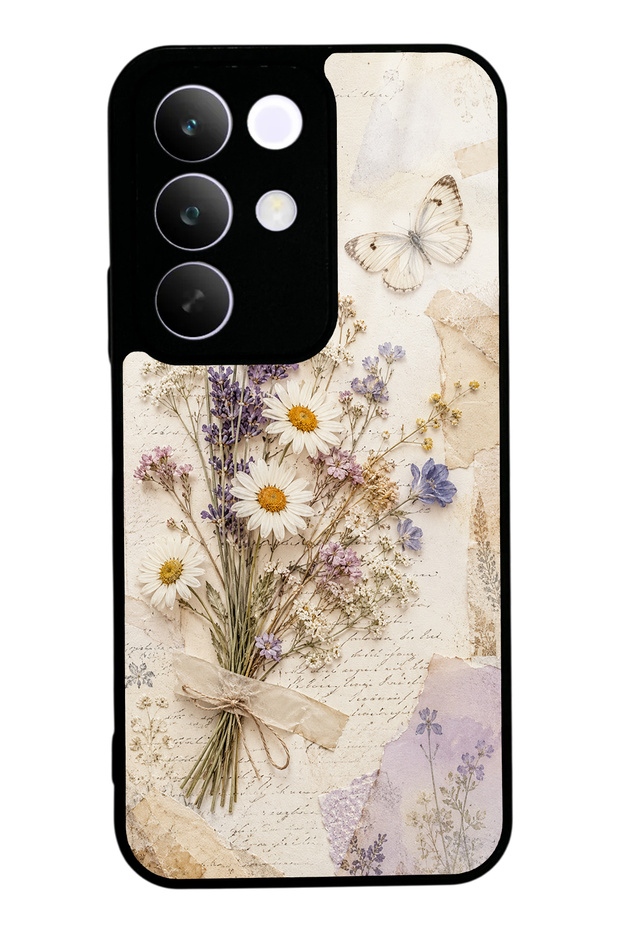 Realme C85 Lavender Meadow Design Glossy Phone Case