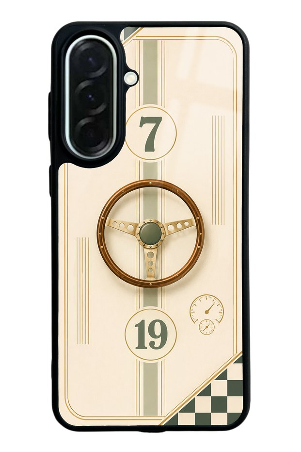 Samsung A37 Classic Racer 7 Design Glossy Phone Case