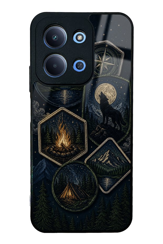 Xiaomi Redmi 15C Moonlit Trails Design Glossy Phone Case