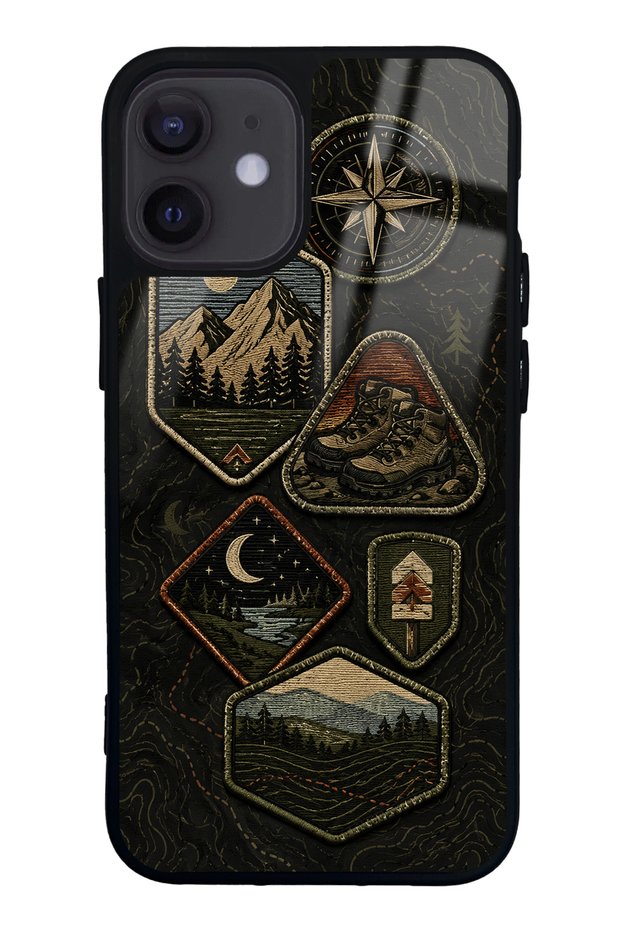 حافظة هاتف لامعة بتصميم Wildbound لهاتف iPhone 12 Mini