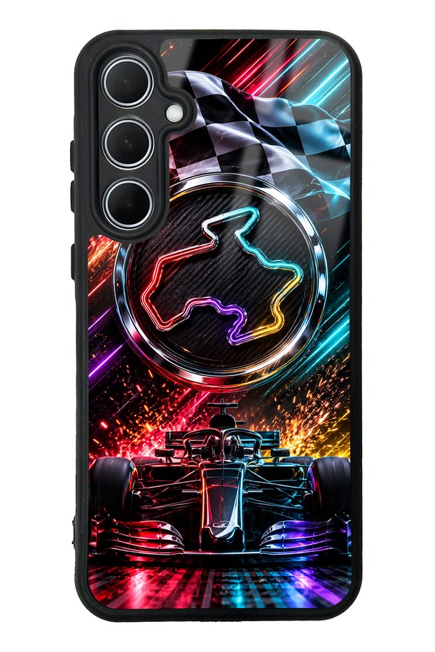 Samsung A35 Apex Lights Design Glossy Phone Case