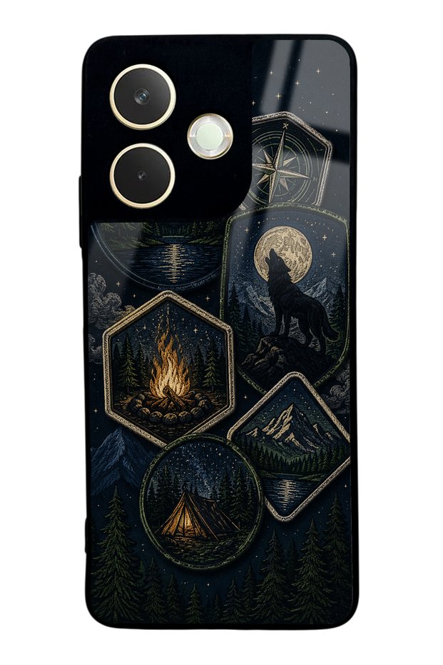 Oppo A5 Pro Moonlit Trails Design Glossy Phone Case