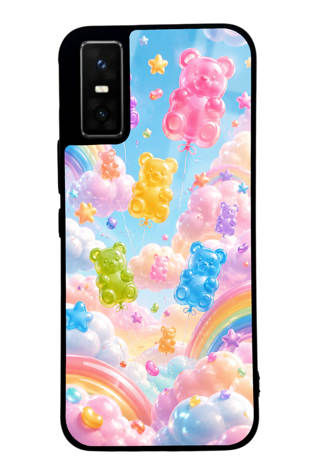 Infinix Gt 30 Pro Jelly Bear Sky Design Glossy Phone Case