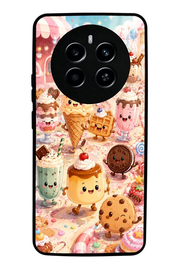 Realme 12 Pro Plus Dessert Wonderland Design Glossy Phone Case