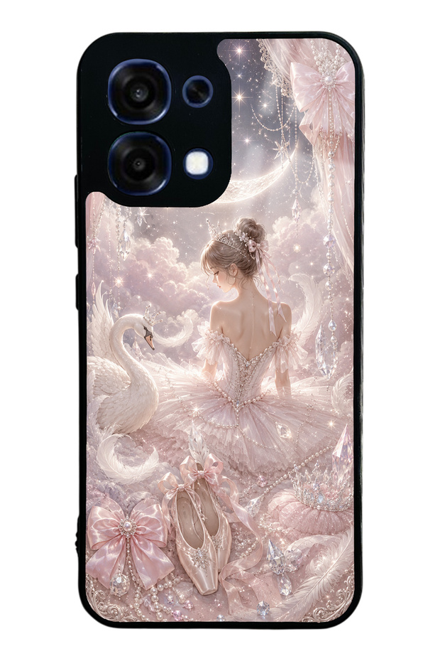 Oppo A6 Pro Starlight Ballerina Design Glossy Phone Case