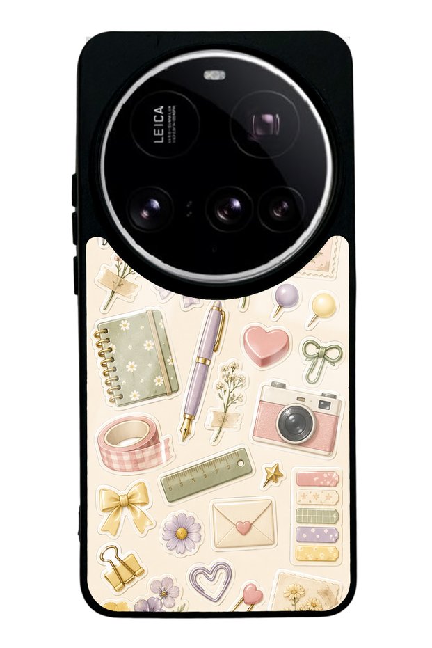 Xiaomi Mi 15 Ultra Floral Study Notes Design Glossy Phone Case