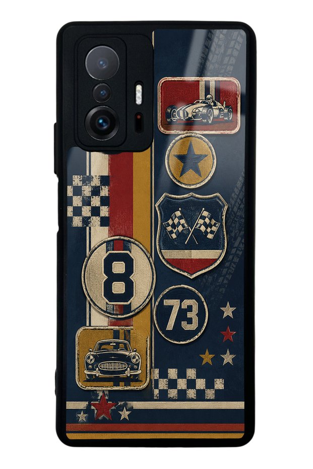 Xiaomi Mi 11t Old School Racing Design Glossy Phone Case