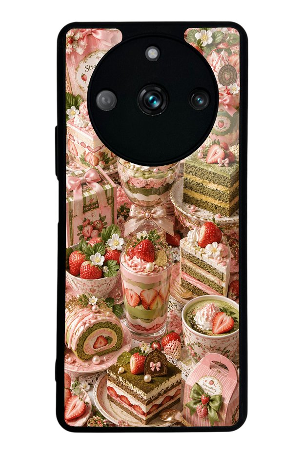 Realme 11 Pro Sweet Matcha Bakery Design Glossy Phone Case