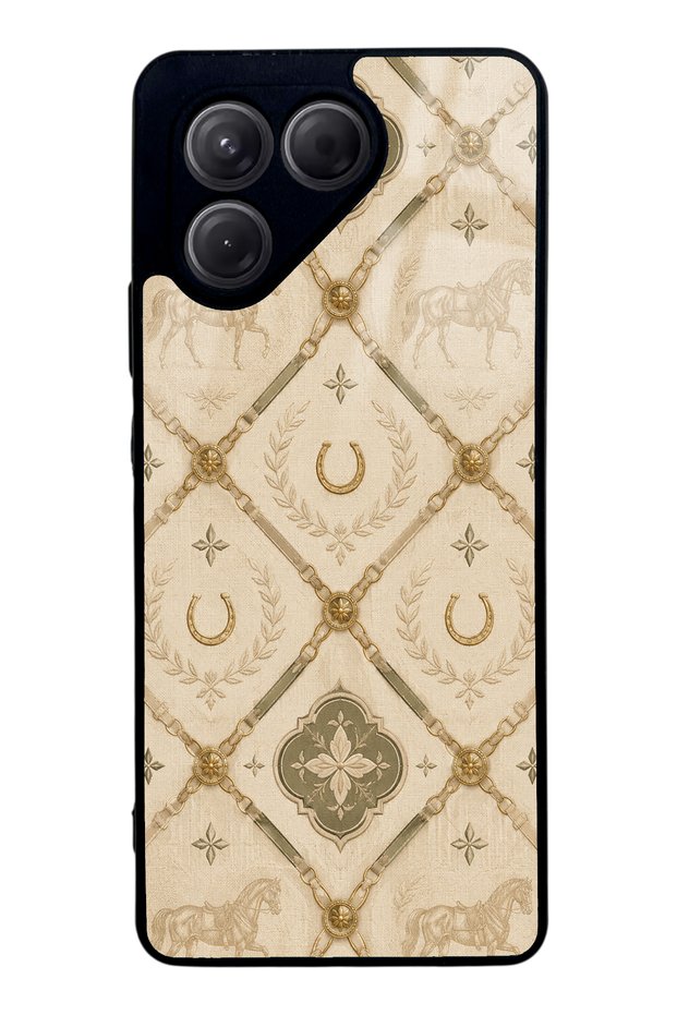 Tecno Pova 7 Maison Équestre Design Glossy Phone Case
