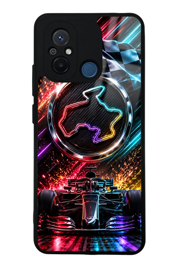 Xiaomi Redmi 12C Apex Lights Design Glossy Phone Case